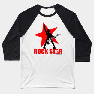 Rock star Baseball T-Shirt